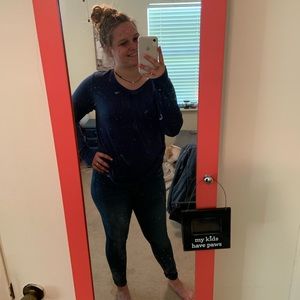 Athletic long sleeve top